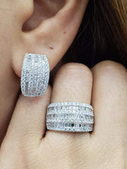 PREORDER | Millionaire's Statement Diamond Earrings 14kt